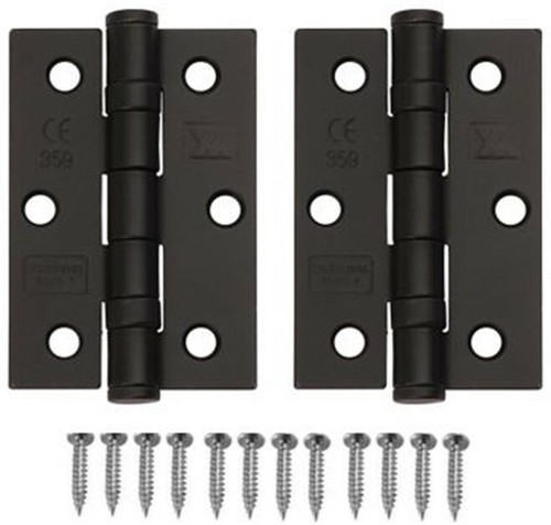 Black ball bearing door - black,