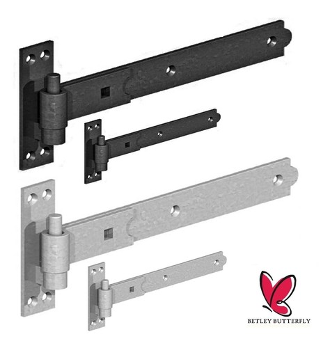 Hook and band hinges 18 - band, 10"-18"