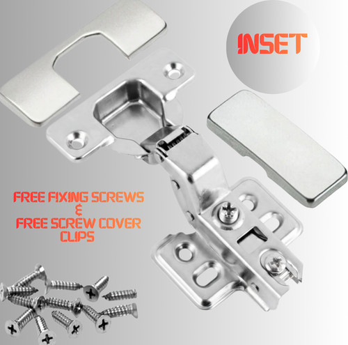Inset hinges 35mm soft close - soft,