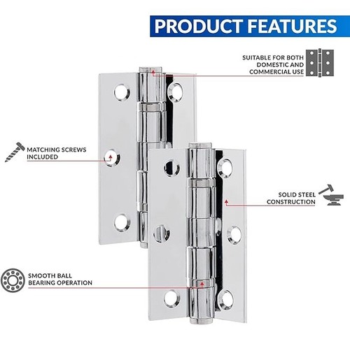 Internal door hinges - door,