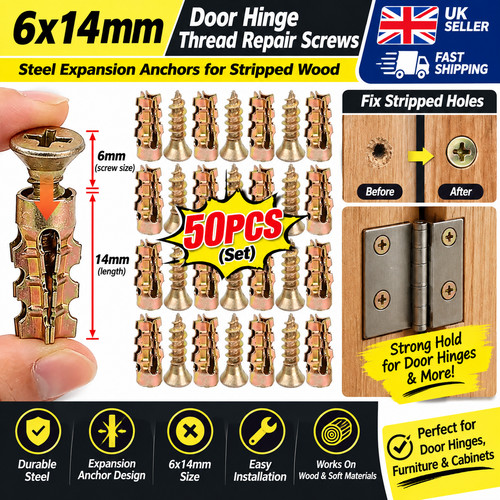 6x14mm door hinge thread - hinge,