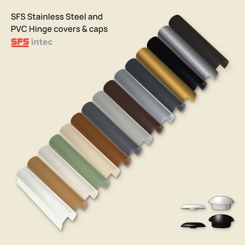 Sfs door hinge covers - covers, intec
