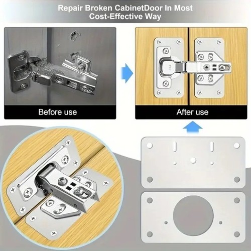 Hinge repair plate - 1x,