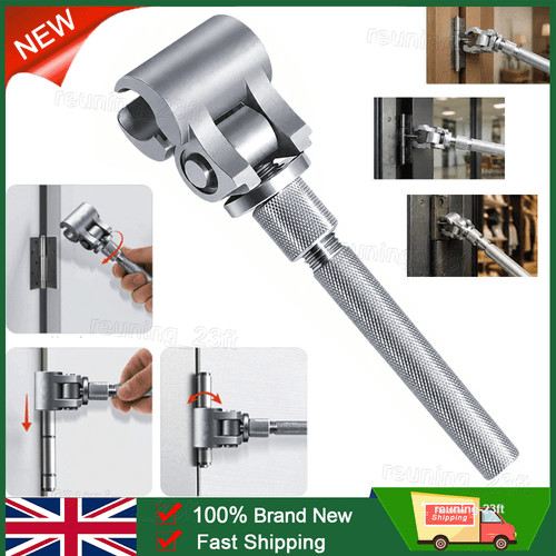 Adjustable door hinge wrench - wrench,